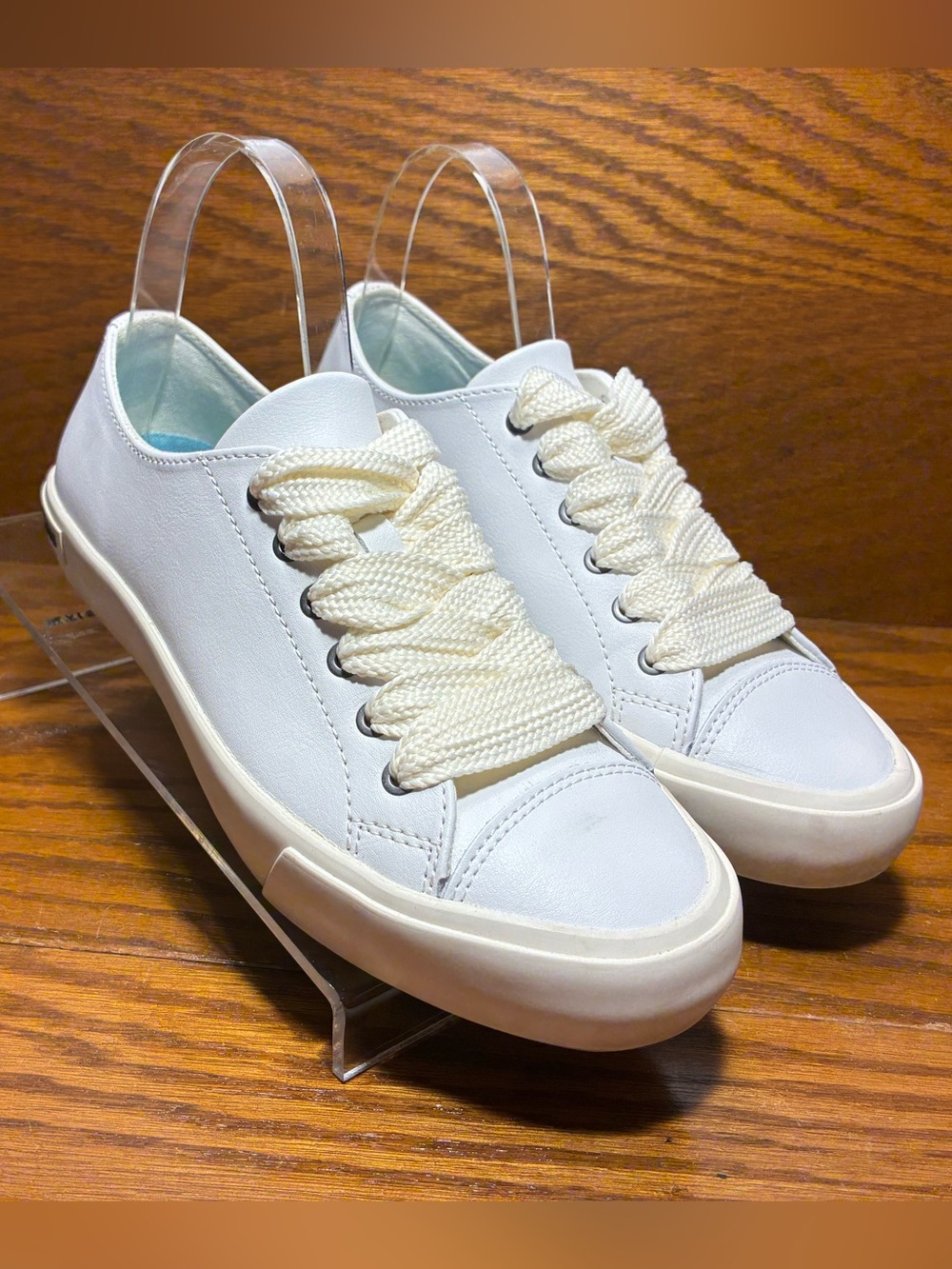 SeaVees Crosby Nappa Leather Sneakers WITH BOX White Women’s 7.5